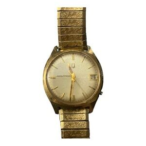 Bulova Accutron Vintage 1970 Men’s Watch 14K Gold Filled Case